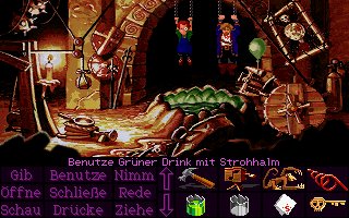 Guybrush und Wally hngen rum